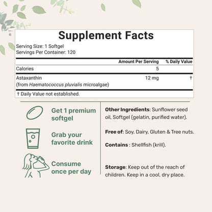 Astaxanthin Softgels