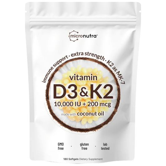 Vitamin D3 & K2 Softgels